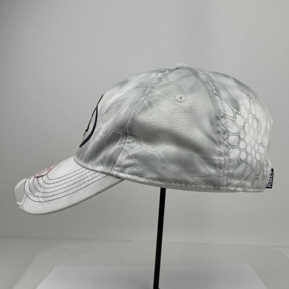 RMEF Kryptek Yeti Camouflage Cap Ladies Fit Gray Rocky Mountain Elk Hunting OSFM - Picture 3 of 9